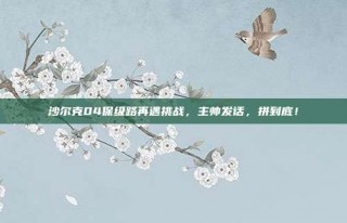 沙尔克04保级路再遇挑战，主帅发话，拼到底！