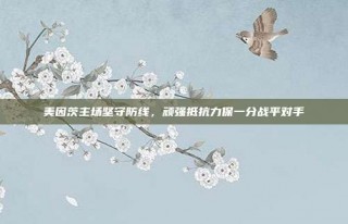 美因茨主场坚守防线，顽强抵抗力保一分战平对手