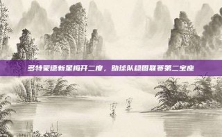 多特蒙德新星梅开二度，助球队稳固联赛第二宝座