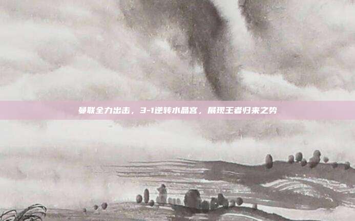 曼联全力出击，3-1逆转水晶宫，展现王者归来之势  第1张