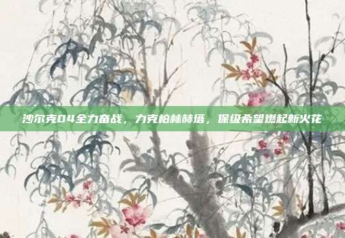 沙尔克04全力奋战，力克柏林赫塔，保级希望燃起新火花  第1张